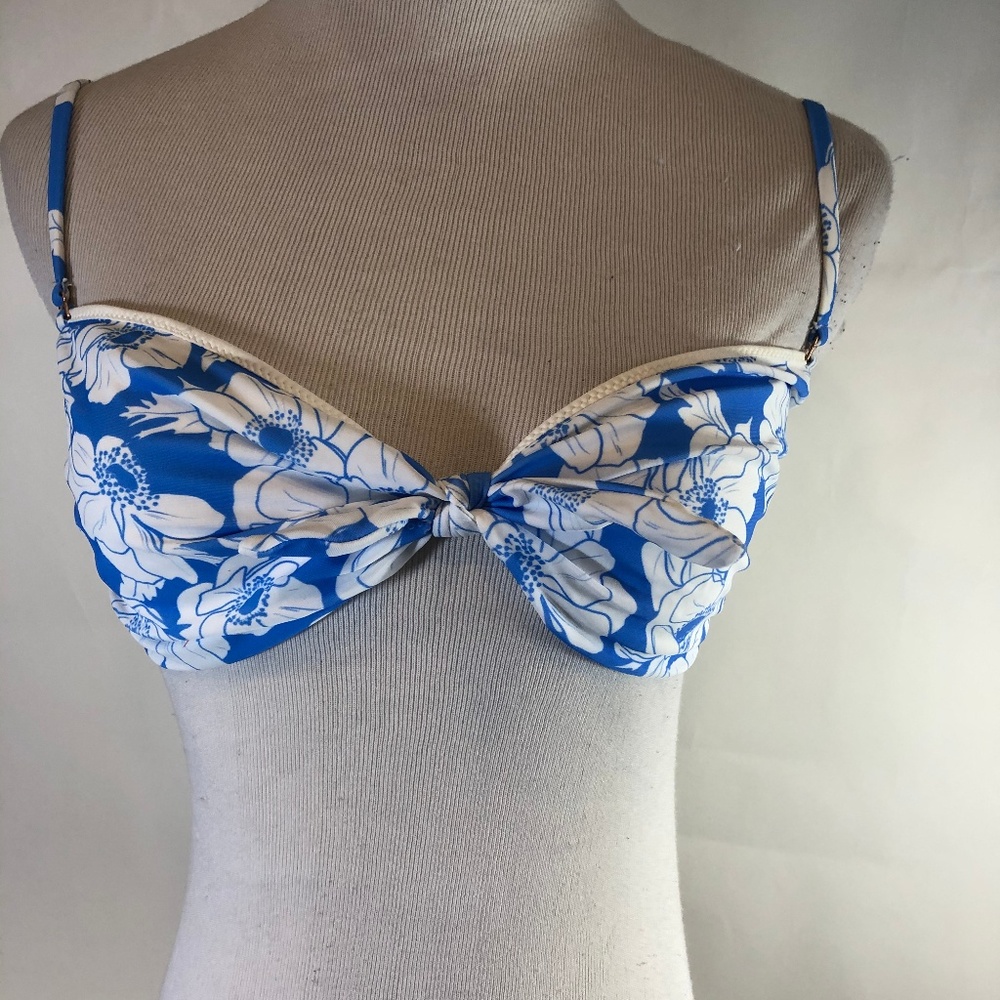 6 Shore Road Floral Bikini Top 6 New
